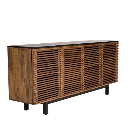 Buffet ALIX en bois de manguier 4 portes