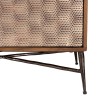 ALIX Mango Wood Sideboard with Ethnic Patterns - 4 Doors