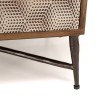 ALIX Bedside Table - Mango Wood with 2 Drawers