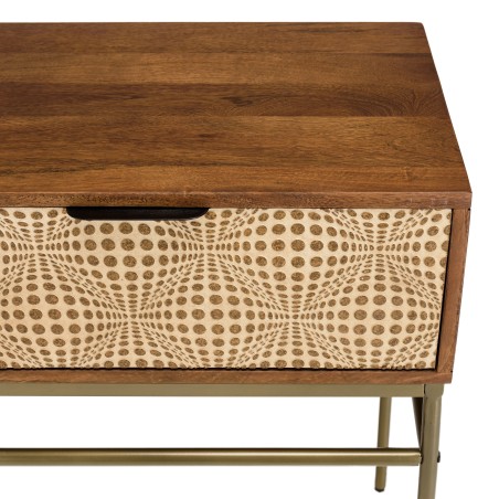 Console ALIX en bois de manguier