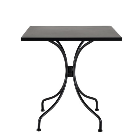 VIANNEY 2-Person Steel Garden Furniture Set - Trendy Bistro Style
