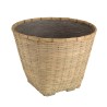 HECTOR Round Flower Pot 60x60cm - Natural Bamboo