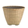 Pot de fleur HECTOR en bambou naturel 60x60cm