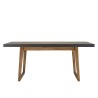 HECTOR Houston Garden Furniture - Concrete-Look Resin and Acacia - 4/6 People