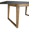 HECTOR Houston Garden Furniture - Concrete-Look Resin and Acacia - 4/6 People