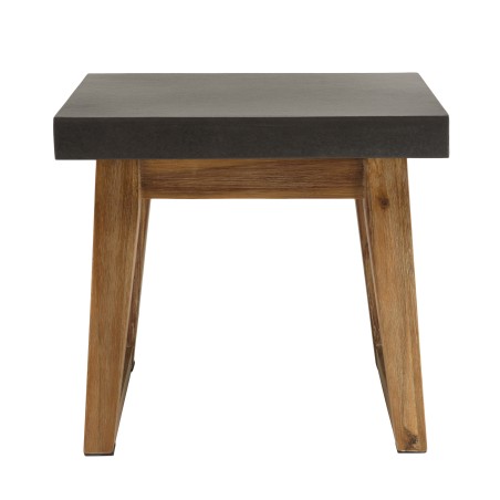 Table d'appoint HECTOR - Béton foncé 50x40cm