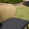 MALO - Set of 2 Natural-Coloured Rattan Chairs
