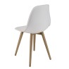Lot de 2 chaises blanches MALO