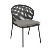 MALO - Set of 2 Black Rattan Chairs | Outdoor Furniture
