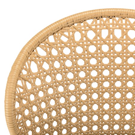 Lot de 2 chaises rotin synthétique MALO