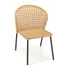 Lot de 2 chaises rotin synthétique MALO