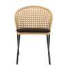 MALO - Set of 2 Natural-Coloured Rattan Chairs