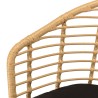 MALO - Set of 2 Natural-Coloured Synthetic Rattan Armchairs