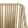 Salon de jardin MALO 2 pers. - Table ronde 70x70cm et 2 fauteuils