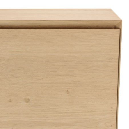 Buffet MAXENDRE couleur naturelle 2 portes 3 étagères