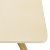 Table à manger GREGOIRE 200x100cm pied Y chêne plateau béton