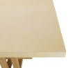 Table à manger GREGOIRE - Chêne et béton 200x100cm