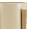 Pot de fleur béton beige GREGOIRE H65cm