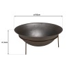 GREGOIRE Round Cast Iron Fire Pit