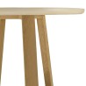 GREGOIRE Round Dining Table 90x90cm - Beige Concrete Top