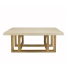Table basse GREGOIRE - Béton beige et chêne - Conseils d'entretien
