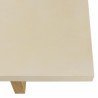 GREGOIRE Square Coffee Table 110x110cm - Oak Legs & Concrete Top