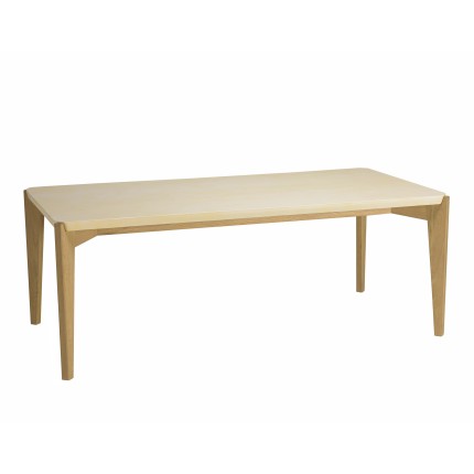 GREGOIRE Rectangular Dining Table 200x100cm - Concrete Top