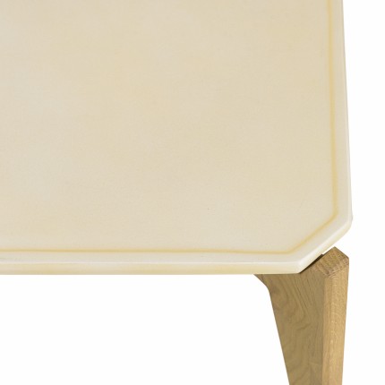 Table basse GREGOIRE rect. angles biseautés 130x70cm