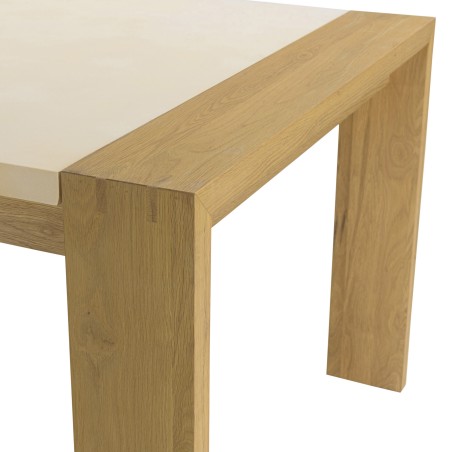 Table à manger GREGOIRE - Chêne 200x100cm