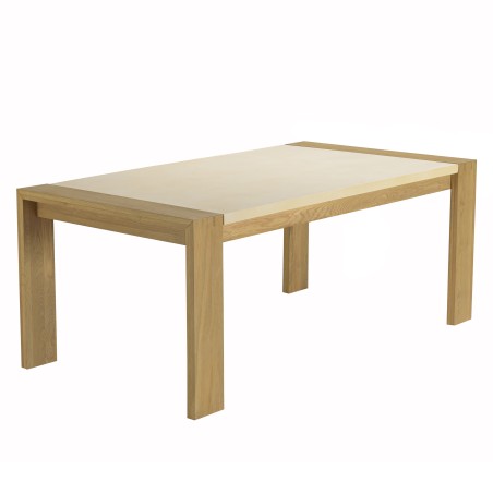 Table à manger GREGOIRE - Chêne 200x100cm