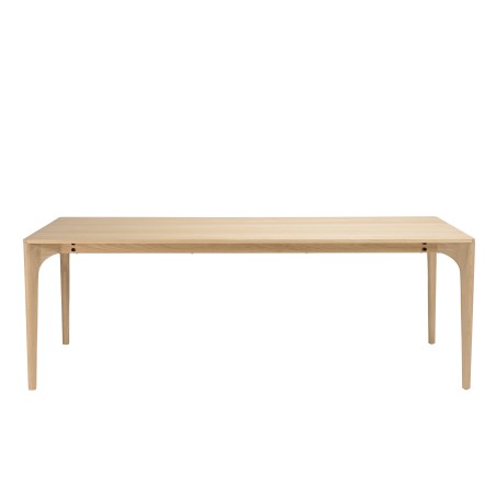 Table à manger MAXENCE 220x100cm naturelle
