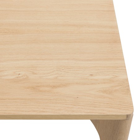 Table à manger MAXENCE 220x100cm naturelle