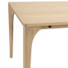 Table à manger MAXENCE 220x100cm naturelle