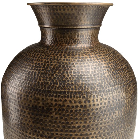 Vase HONORE en aluminium - L53cm H75cm - Laiton noir antique
