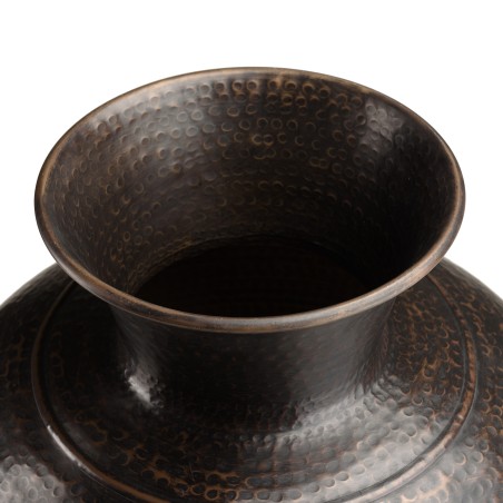 HONORE Aluminium Vase - Antique Black Copper - L60cm x H70cm