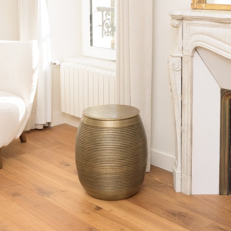 Table d’appoint HONORE en aluminium