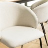 Lot 2 chaises velours vert sapin