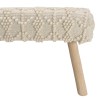 SACHA Bench 120x40cm Ivory Wool | Elegant and Comfortable