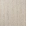 Tapis rectangulaire laine texturée beige 200x290cm