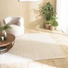 SACHA Rectangular Rug 200x290cm in Looped Wool - Ivory