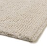 SACHA Rectangular Rug 200x290cm in Looped Wool - Ivory