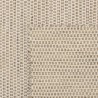 Tapis rectangulaire QUENTIN 200x290cm laine blanc/marron chiné