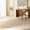 Tapis QUENTIN en jute et coton 160x230cm