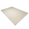 Tapis rectangulaire QUENTIN en laine écru 200x290cm