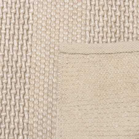 Quentin Rectangular Rug 200x290cm - Linen-Colored Wool