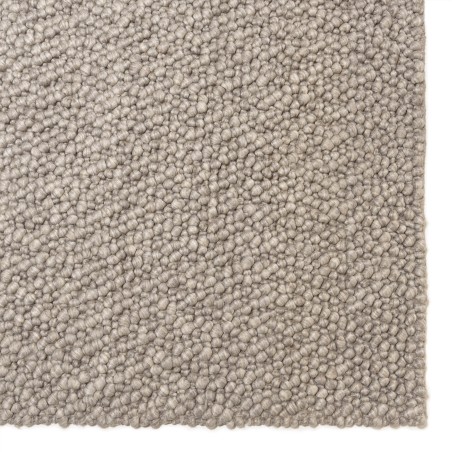 QUENTIN Rectangular Rug 200x290cm in Taupe Looped Wool