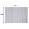 Quentin Rectangular Outdoor Rug 160x230cm - Mottled Grey