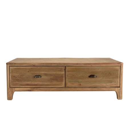 SANDY Rectangular Coffee Table 140x85cm - Recycled Pine Wood