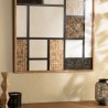 SANDY - Wall decoration 82x82cm Tricolour Mosaic
