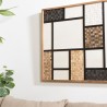 SANDY - Wall decoration 82x82cm Tricolour Mosaic